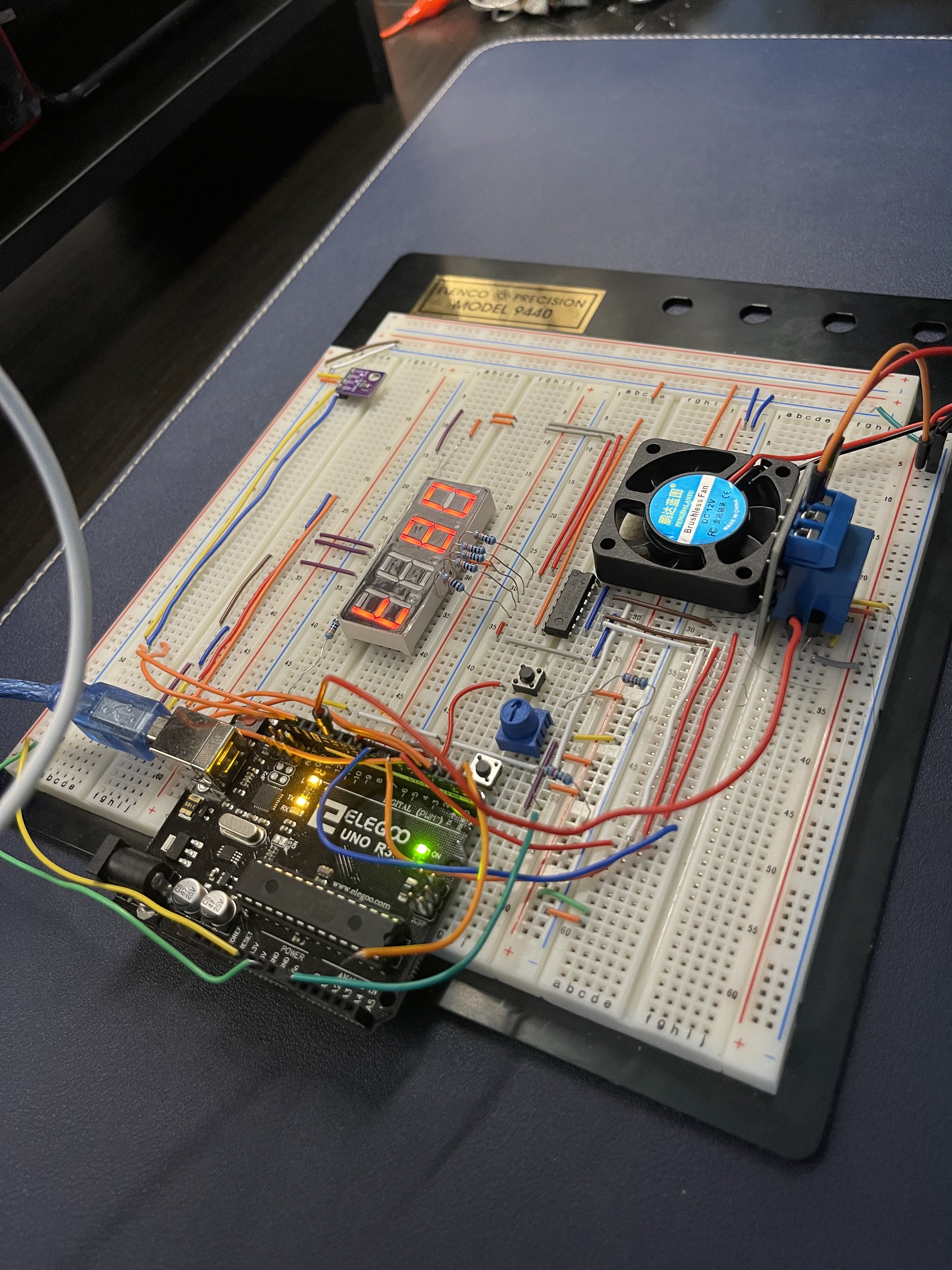 Breadboard Testing of the Whole System