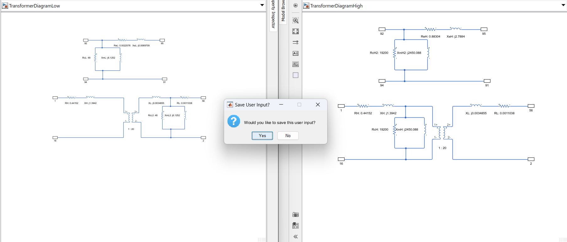 Simulink Diagram of Transformer